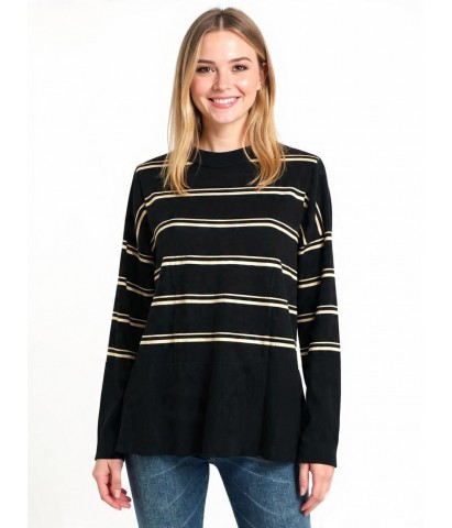 Sweater redondo rayado