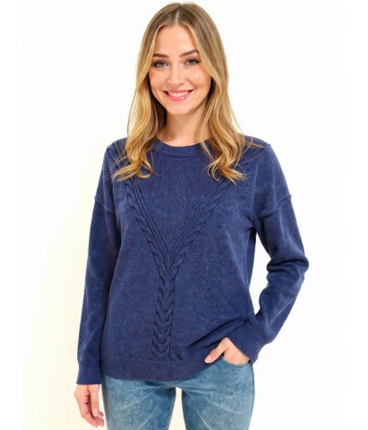 Sweater redondo link trenza