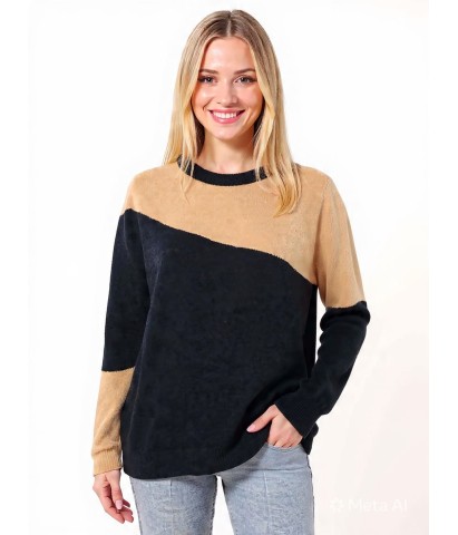 Sweater intarcia 2 colores